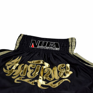 Pantalones cortos de Kick Boxing MMA hechos a medida, equipo de entrenamiento de Muay Thai para lucha en jaula, artes marciales, jaula corta, lucha Muay Thai - Product Image 5