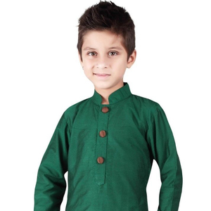 Enfants Kurta Pyjama Coton Kurta Pyjama Enfants Chemise Coton Chemise enfants robe enfants chemise Inde Pakistan vêtements ethniques Garçons - Product Image 1