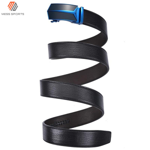 Ceinture en cuir véritable marron pour homme, style italien vintage, ceinture décontractée en cuir véritable, haute qualité, 125 cm, ceinture pour homme - Product Image 5
