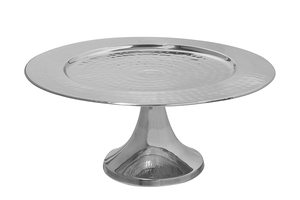 Round designer solid metal silver <b>Cake</b> <b>Stand</b> for home and restaurants - Product Image 3
