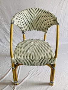 Chaise en rotin bambou style français, nouveau, pour bistrot - Product Image 2