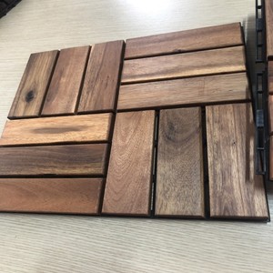 Gỗ sàn gạch từ Việt Nam cho ngoài trời-mô hình mới-Sàn gỗ gạch - Product Image 1