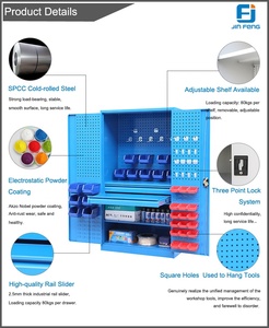 Workshop <strong>Tool</strong> Cabinets Metal Storage <strong>Cupboards</strong> for Warehouse - Product Image 4
