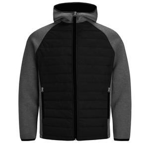 Veste matelassée bouffante manteau rembourré à bulles hommes veste coupe-vent duvet de canard plumes d'oie à capuche respirant - Product Image 1