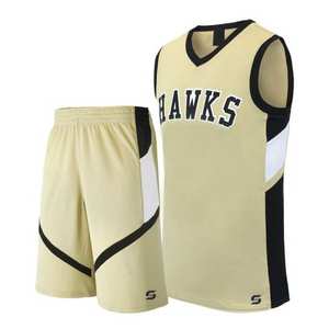 Uniforme de basket-ball de haute qualité conçu sur mesure pour hommes ensemble respirant unisexe vêtements d'été impression par sublimation grande taille - Product Image 1