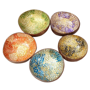 กะลามะพร้าวเวียดนาม/แล็กเกอร์ชามมะพร้าว/ชามมะพร้าวแกะสลักธรรมชาติที่มีคุณภาพสูง - Product Image 1