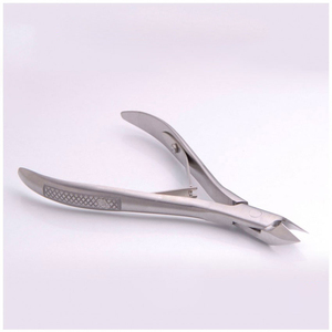 Professional Single Spring Cuticle Nipper Eco-Friendly Satin and Sand Finish Cuticle Cutters for Manicure Pedicure <b>Nail</b> <b>Tools</b> - Product Image 3