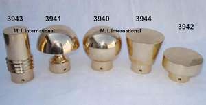 Nouvel arrivage Meilleures ventes Conception personnalisée Tringle à rideau décorative en aluminium pour accessoires de décoration Embouts de rideau fantaisie - Product Image 5