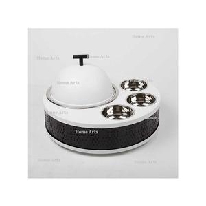 Plato para servir alimentos de hierro de calidad superior Plato para servir alimentos de forma redonda de último diseño a precios asequibles - Product Image 3