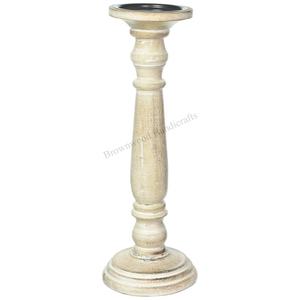 El mejor soporte de vela artístico tallado en madera Nuevo diseño Boda y decoración del hogar para Navidad y bodas - Product Image 2