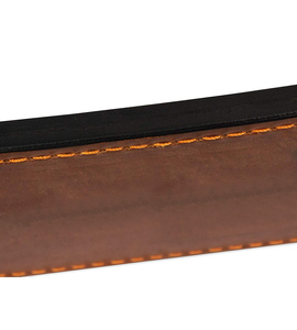 Personalizado pesado gimnasio levantamiento de pesas cuero palanca hebilla cinturones PU ajustable Fitness gimnasio equipo - Product Image 6