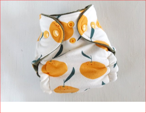 Couche en tissu pour bébés 100% coton biologique, couche-culotte de haute qualité - Product Image 1