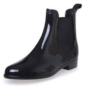 Stivali da <span class=keywords><strong>pioggia</strong></span> elastici da <span class=keywords><strong>donna</strong></span> <span class=keywords><strong>scarpe</strong></span> da <span class=keywords><strong>pioggia</strong></span> alla caviglia antiscivolo da <span class=keywords><strong>donna</strong></span> - Product Image 1