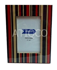 Cadre photo en bois Atiqco avec un design floral attrayant, impression numérique 6 couleurs, modèle 787783 - Product Image 4