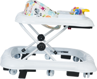 UniCare MAX Melody Trotteur Pliable Intelligent pour Bébé avec 5 Musiques, Lumières et Jouets, Table d'Activités, Cadre en Fer et Plastique Souple, Aide à l'Apprentissage de la Marche et à l'Arrêt pour Enfants