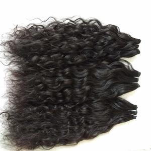 Extensiones de cabello humano virgen alineado con cutícula Paquetes de ondas rizadas - Product Image 3