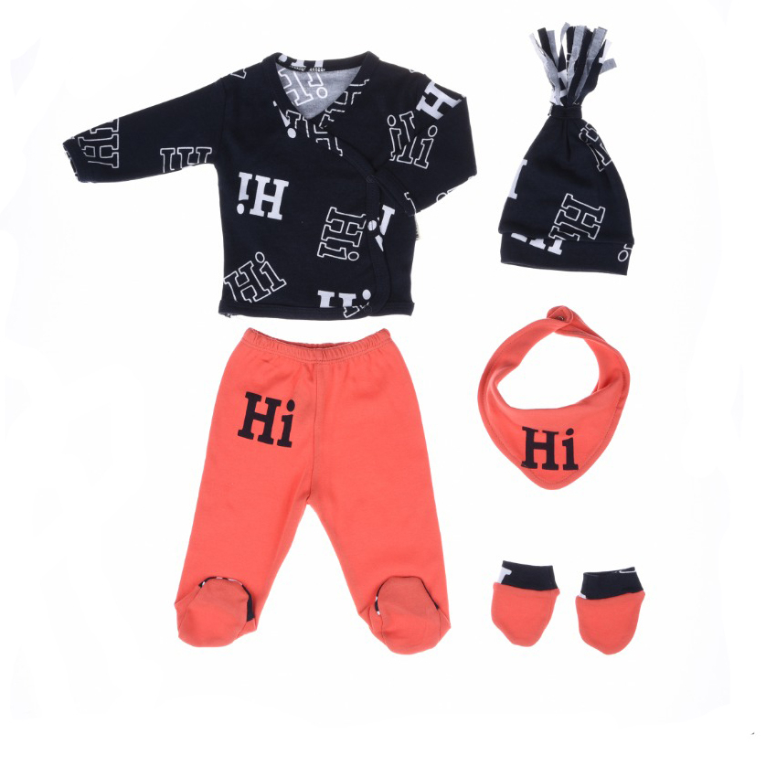 Горячая распродажа! Hi 5 шт. комплекты детской одежды для мальчиков, специальная мягкая хлопковая детская одежда для мальчиков от бренда Necix