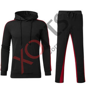 Ensemble de survêtement unisexe jaune personnalisable pour la course et le jogging, en polyester/coton, extensible dans quatre directions et respirant - Product Image 5