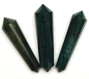 Fancy jaspe-Punta de lápiz Vogel de 12 facetadas | Proveedor de punta de lápiz de cristal - Product Image 1