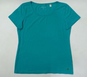 Lots de vêtements de qualité supérieure, marques de renom, t-shirts décontractés en coton à manches courtes et col rond pour femmes, surplus du Bangladesh - Product Image 1