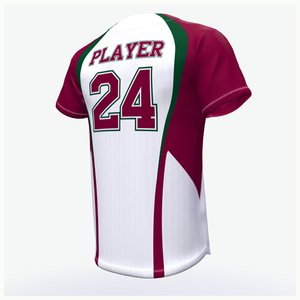 Ropa de calidad tailandesa, camisetas de béisbol con impresión por sublimación, camisas de béisbol baratas al por mayor, uniforme de béisbol a rayas - Product Image 6