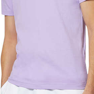 Camiseta OEM 2026 Personalizada, Nueva y Elegante para Hombre, Lisa, Cuello Redondo, 100% Algodón, Color Morado - Product Image 5