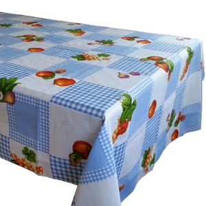 Mantel de algodón orgánico con diseño de flores, tejido de mesa colorido, naranja y rosa oscuro, respetuoso con el medio ambiente, certificado GOTS - Product Image 5