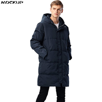 Manteau Long d'hiver pour homme garçon, veste chaude coupe-vent, décontracté, rembourré en coton, grandes poches, bonne qualité, nouvelle collection 2021