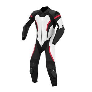 Traje de Motocicleta FI-001 de Alta Calidad de Formula1 Industries, Venta al por Mayor, Personalizado, de Cuero, Manga Larga, Servicio OEM - Product Image 1