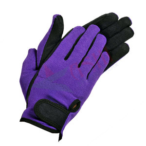 Guantes de carreras cómodos duraderos de alta calidad para damas para montar a caballo deportes ecuestres alto agarre para motocicleta al por mayor - Product Image 5