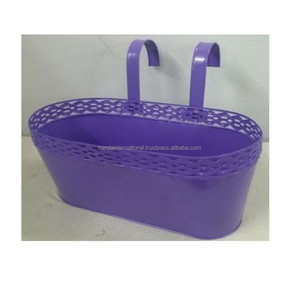 Macetas y macetas galvanizadas más vendidas, venta al por mayor, macetas y macetas decorativas para jardín de granja hechas en la India - Product Image 5