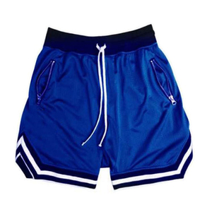 2024 unisexe broderie personnalisée rétro plaine Double maille basket-ball Shorts Streetwear Style Vintage respirant grande taille Options - Product Image 4