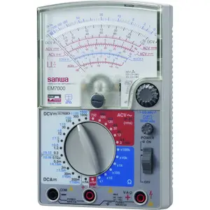 Easy to use and High quality analog micro meter Sanwa multimeter with multiple fuctions