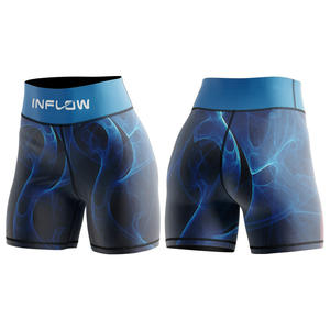 Personnalisé qualité supérieure prix bon marché course à pied athlétique entraînement barboteuse onesie butin shorts yoga gym femmes butin shorts afflux sports - Product Image 3