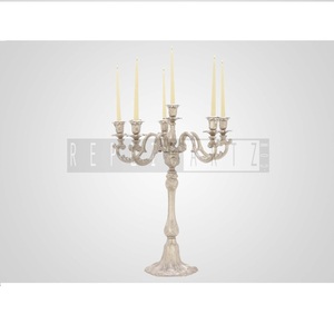 High Quality Aluminum Candle <b>Stand</b> <b>Tea</b> Light Candlestick Holder | Table Centerpiece for Wedding Party Birthday Christmas Decor - Product Image 1