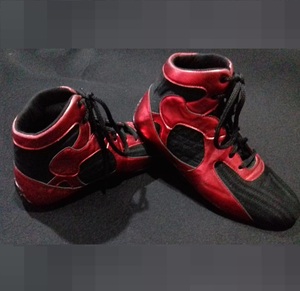 Shemax รองเท้าชกมวย2023หนัง PU สำหรับยิม - Product Image 5