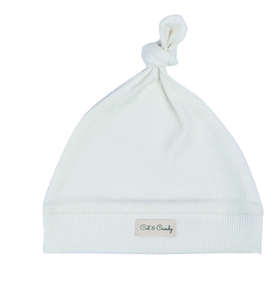 GOTS Ensemble bonnet unisexe en coton biologique certifié Bébé Filles Garçons Couleur solide Tricoté Style décontracté Printemps 0-3 Mois - Product Image 4