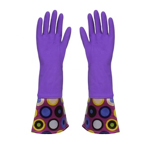 Gants longs à manches longues, 2 pièces, pour le lavage de la vaisselle, pour femmes - Product Image 3