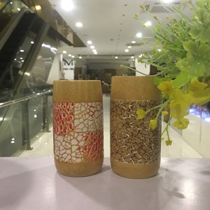 Taza de té de bambú con incrustación de concha de huevo, taza de té segura para comida, con logotipo personalizado, de Vietnam - Product Image 1
