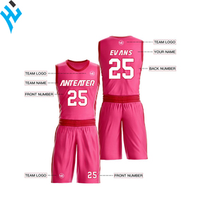 Conjunto de uniforme de baloncesto transpirable, Jersey de baloncesto con Logo personalizado, venta al por mayor - Product Image 2