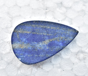 Lapis Lazuli Druzy Cabochon พลอยหลังเบี้ยคุณภาพสูง,สำหรับทำเครื่องประดับอัญมณีแฮนด์เมดรูปทรงตามสั่งหินอัญมณี Lapis Lazuli - Product Image 1