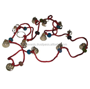 Campana de viento colgante para interiores de latón antiguo, campana de estilo de cuerda para decoración del hogar, técnica de Metal pulido, estilo náutico - Product Image 3