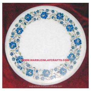 Plateau de table en marbre fait main - Product Image 1