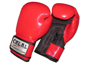Guantes de boxeo de cuero sintético hechos a medida, guantes de entrenamiento con logotipo personalizado, venta al por mayor, fabricante - Product Image 4