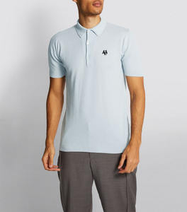 เสื้อโปโลสำหรับผู้ชายเสื้อกอล์ฟแบบลำลองระบายอากาศได้ดีเสื้อโปโลโลโก้ออกแบบได้ตามต้องการสำหรับผู้ชายผลิตโดยผลิตภัณฑ์ huzaifa - Product Image 2