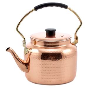 Pot <b>Kettle</b> Copper Indian origin artistic <b>Handle</b> <b>With</b> Tea Safe Pot Vintage Copper Tea <b>Kettle</b> Wholesale Price Copper Tea <b>Kettle</b> - Product Image 2