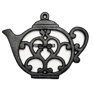 Trivets en aluminium nickelé de haute qualité, faits à la main, forme personnalisée, emballage en carton pour la maison, l'hôtel et la restauration - Product Image 6