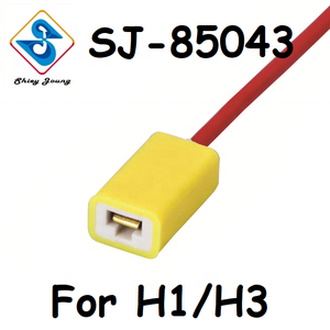 Harnais de fil de phare H4 à haute température, connecteur automatique à 3 broches femelle urée, connecteur de phare LED H4 - Product Image 6