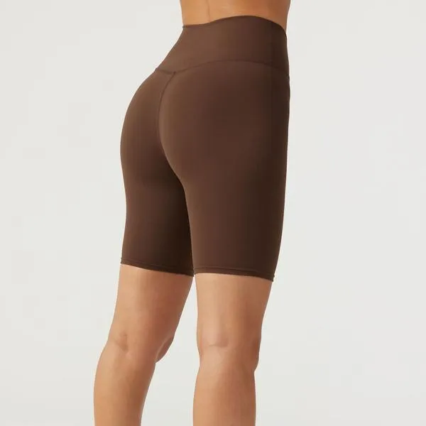 High align waist yoga shorts fitness Capris Sales women's gym personal Stretch Shorts in yoga shirt short bike shorts