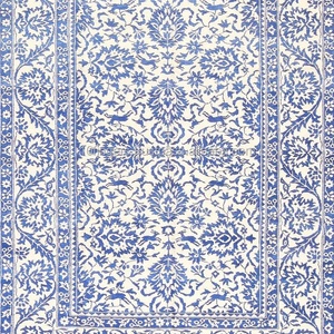 Alfombra de Algodón Estampada de Gran Tamaño, Precio Competitivo, Alfombra para Área de Juegos, Sala de Estar, Dormitorio Juvenil, Lavable, Tejido Plano, Diseño Novedoso - Product Image 1
